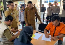 Cegah Kecelakaan Mudik, Sopir Bus Arjosari Dicek