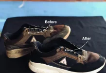 Anak Muda Malang Bangun Usaha Cuci Sepatu
