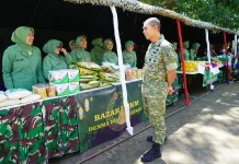 Bazar Ramadan Divif 2 Kostrad Dukung UMKM