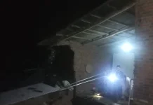Tanah Ambles Rusak Dapur Warga Tajinan Malang