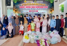 SD dan SMP Insan Amanah Wujudkan Kepedulian Sosial lewat ZIS