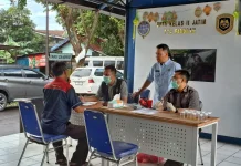 BNNK Pasuruan Periksa Urine Supir dan Awak Bus di Terminal Pandaan