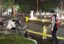 Polresta Malang Kota Tingkatkan Patroli Dialogis di Alun-Alun Merdeka