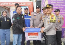 Kapolres Harto Cek Pospam dan Posyan Rest Area Purwodadi