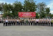 Polres Pasuruan Kota Gelar Apel Gabungan Pengamanan Malam Takbiran