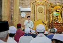 Bupati Rusdi dan Puluhan Ribu Jamaah Sholat Ied di Masjid Agung Bangil