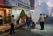 Motor FIZ R Terbakar Diduga Konsleting Pengapian