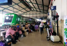 Lebaran, Lonjakan Penumpang KA Padati Stasiun Daop 7