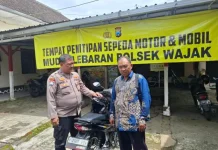 Ditinggal Mudik, Puluhan Kendaraan Dititipkan di Polres Malang