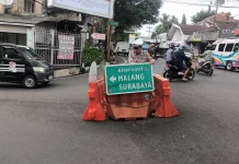 Personel Polres Batu Siaga Penuh, Arus Lalu Lintas di Kota Wisata Tetap Lancar