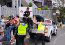 Kecelakaan Plat L Surabaya di Klemuk Kota Batu, Korban Luka Diduga Satu Keluarga