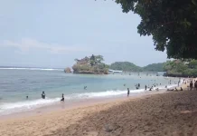 Kunjungan di Wisata  Balekambang Turun saat Libur Lebaran 2026