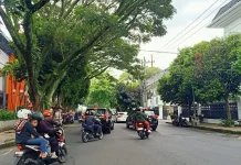 Arus Lalin Kota Malang Kembali Normal, Rekayasa Jalan Depan Ramayana Dicabut
