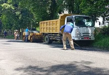 Warga Keluhkan Jalan Rusak di Jalur Mastrip Probolinggo