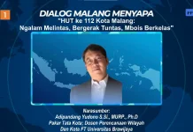 Menakar Keseimbangan Pembangunan Kota Malang di Usia ke-112