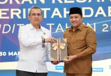 Bupati Pasuruan Serahkan LKPD Unaudited Tahun Anggaran 2025 kepada BPK