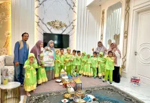 Kegiatan Parenting TK Anak Saleh Tanamkan Adab Bertamu