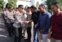 Kapolres Pasuruan Cek Kehadiran Anggota Pasca Cuti Bersama Lebaran
