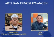 Umat Hindu Diimbau Siapkan Kwangen Sendiri jelang Persembahyangan