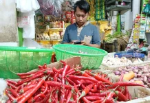 Pasca Lebaran, Harga Cabai di Pasuruan Turun Drastis