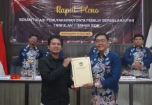 Data Pemilih Blitar Bertambah, Tembus 122.664 Ribu Jiwa