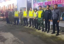 Sinergi Aparat Jaga Ibadah Paskah Berjalan Kondusif