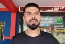 Bek Arema FC Julian Guevara Waspadai Kecepatan Sayap Persita