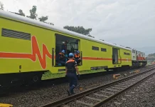 Anjloknya KA Bangunkarta Picu Keterlambatan Delapan Kereta