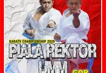 UMM Gelar Open Karate Championship 2026,Targetkan Seribu Peserta