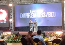 Pisah Sambut Danrem 083 BDJ Berlangsung Haru