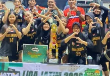 Tim Basket Sailendra Tongas Raih Juara 3 Kejurprov Jatim Zona 4