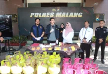 Polres Malang Bongkar Dugaan Penyalahgunaan LPG