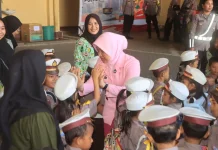 Tanamkan Disiplin sejak Dini, Polres Probolinggo Gelar Polisi Sahabat Anak