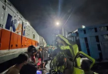 Truk Mogok di Perlintasan, Tertemper KA Dhoho di Blitar