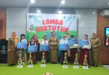 125 Peserta Ramaikan Lomba Bertutur SD Kota Malang, Juara Melaju ke Provinsi