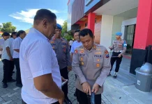 Satreskrim Polres Probolinggo Rutin Gelar Tes Urine dan Pengecekan Senpi