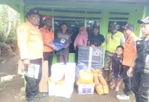 BPBD Kabupaten Malang Salurkan Bantuan Korban Angin