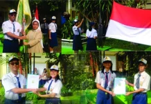Pelantikan OSIS Baru Warnai Upacara Hardiknas 2026 di SMPK Sang Timur