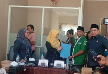 Datangi DPRD, GP Anshor Soroti BOSDA dan Insentif Guru Ngaji