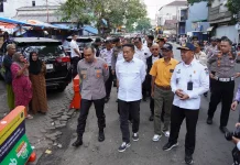 PKL Pasar Kebalen Malang Ditata,Kapolresta: Jalan Harus Kembali pada Fungsinya