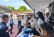 Lapas Blitar Gelar Tes Urine dan Razia Kamar