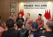 Polres Malang Tetapkan Tersangka Perusakan di Pantai Wediawu Tirtoyudo