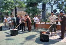 Kejari Kabupaten Pasuruan Musnahkan 86 Perkara Tindak Pidum November-Mei 2026