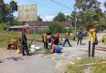 Cegah Kecelakaan, KAI Daop 7 Normalisasi Jalur Blitar