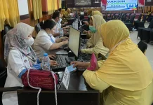 Antisipasi KLB Campak, RSSA Vaksinasi 1.224 Tenaga Kesehatan
