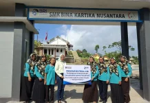 SMK di Tirtoyudo Malang Terima Bantuan Pembangunan Gerbang Rp100 Juta