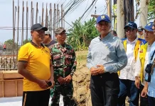 Menteri PU Doddy Hanggodo Tegaskan Jembatan Bok Wedi Pasuruan selesai Oktober