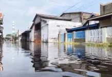 Kawasan Pesisir Kota dan Kabupaten Pasuruan Dilanda Banjir ROB