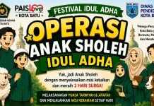 Dinas Pendidikan Kota Batu Gelar Festival Iduladha Operasi Anak Sholeh