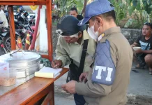 Satpol PP Batu Siapkan Sanksi Pidana dan Denda bagi PKL Bandel di Zona Merah